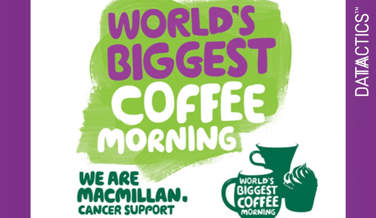 Macmillan Coffee Mornings 16 09 20 23 09 20 Datactics