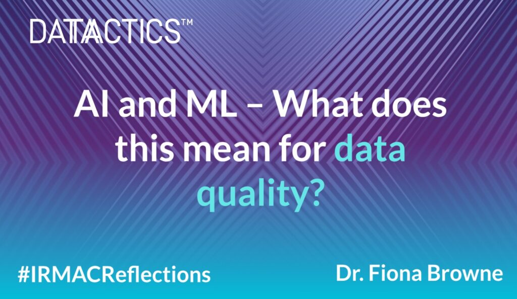 IRMAC reflections with Dr Browne IRMAC reflections with Dr Browne