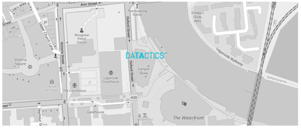 Map of Datactics HQ