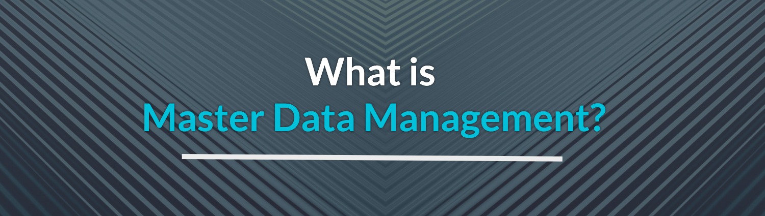 What is master data management