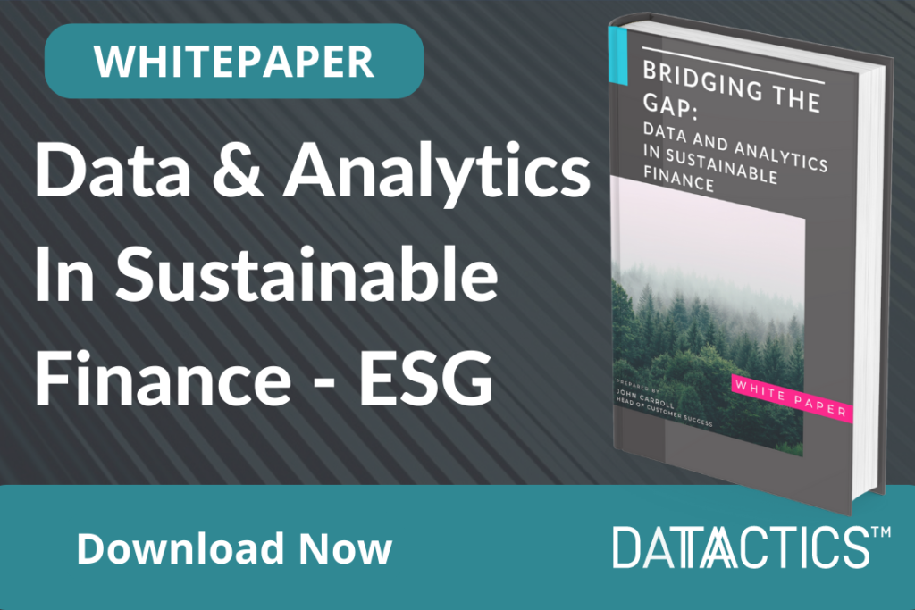 ESG Whitepaper - Data & Analytics in Sustainable Finance
