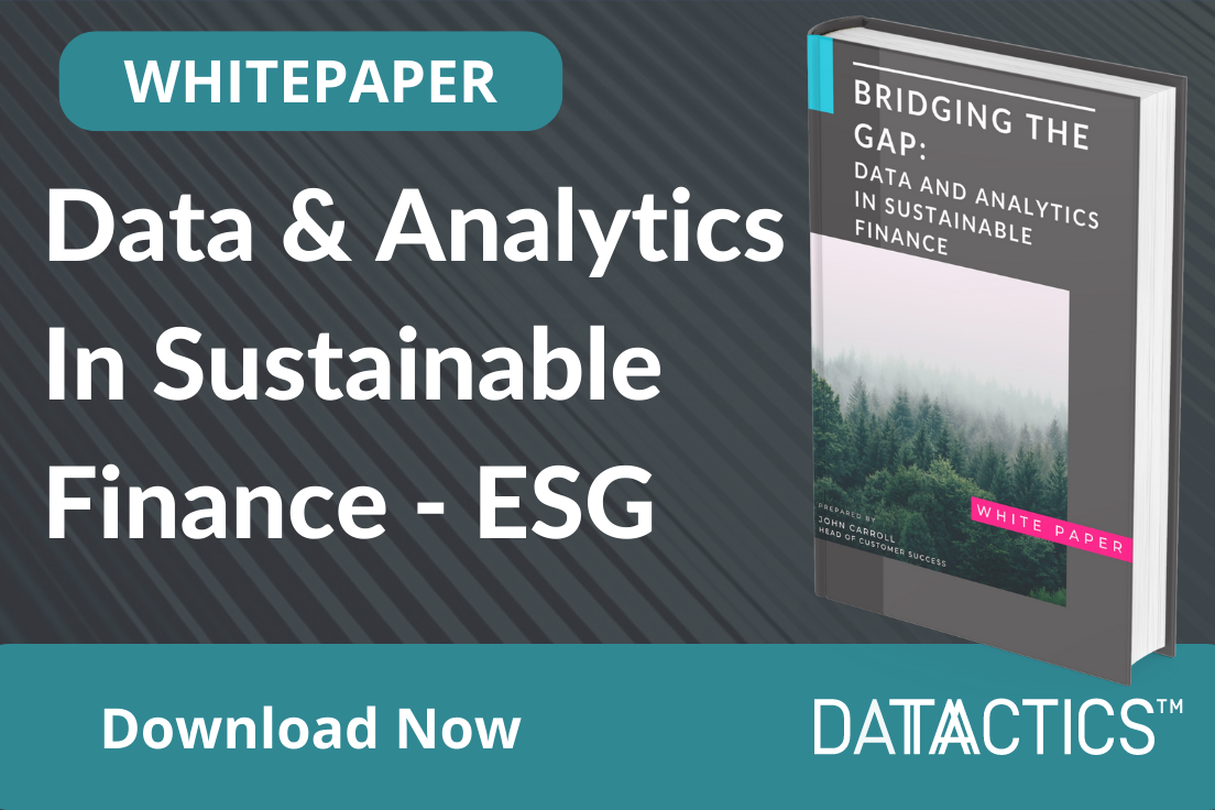 ESG Whitepaper - Data & Analytics In Sustainable Finance