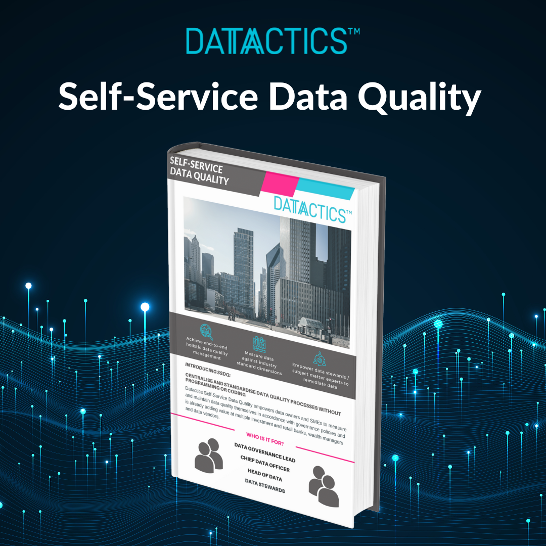 Investment Banking at Datactics Self Service Data Quality